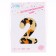 Foil ball 32 "Figure 2", color leopard