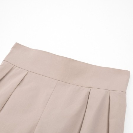 Women's cotton pants minku: enjoy color gray-pink, size 40-5