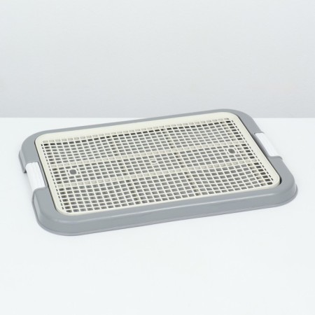 Dog toilet, 51 x 38 x 3 cm, gray-2