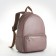 Women's backpack of artificial leather on the zipper Textura, color gray color