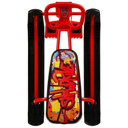 Snow -champion "Timka Sport 2 + graffiti red", TS2 +/GR, black/red color-4