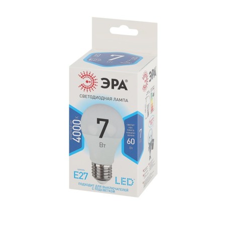 LED LED era Standard “Gear”, 7 watts, E27, 560 lm, 4000k, white glow-1