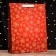 Laminated vertical "snowflakes", 33 x 42 x 10 cm laminate