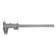 STANGENCIRKURM STURM, STYLE, with a depthmer, 200 mm