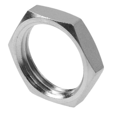 Aqualink Ruttergayka, 1/2 ", Nickelized Brass