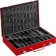 Set of drill on metal bison, p4m2, cylindrical shank, 1-10 mm, 370 pcs, class B, case 960020