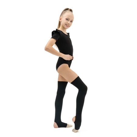 Getra for gymnastics and dance Grace Dance No. 4, length 50 cm, color black-4