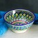 Rishtan ceramics "flowers" 15 cm, small, blue