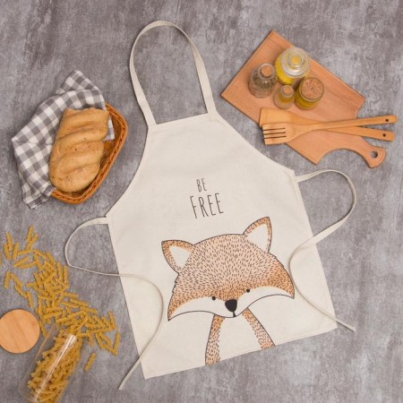 Apron Ethel "Be Free", 40*50 cm, 50% p/e, 50% linen