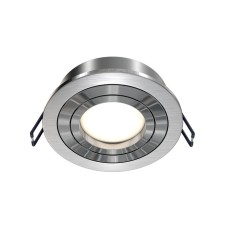 The built-in lamp Technical DL023-2-01S, 1x50W, 9.2x9.2x2.5 cm, GU10, silver color