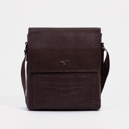 Male bag, brown color-1