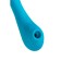 Multifunctional vibrator L’Eroina Cycla, 20 cm, silicone, blue color