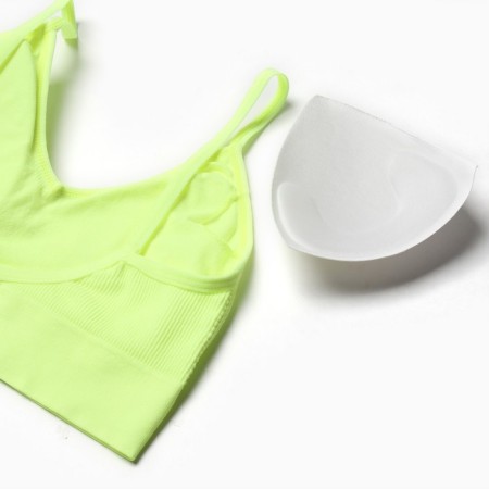 Female set (top, thongs), light green color, size 42-46-8