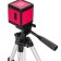 Laser Laser MTX XQB Red Pro Set 350185, Red, tripod, ± 0.2 mm/m, 1/4 ", 10 m