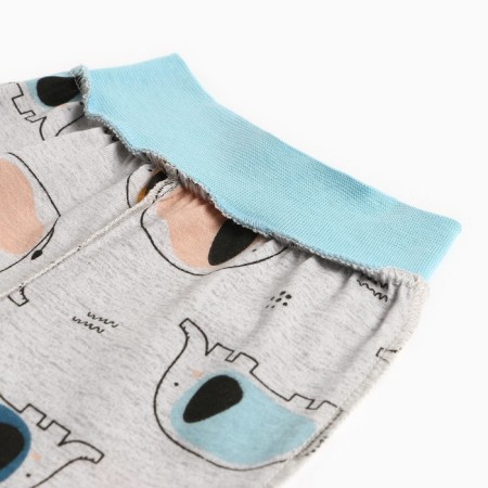 Kit for newborns, gray/elephant color, height 62 cm-7