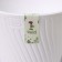 Kashpo for flowers with an insert "Louis", 1.2 l, white color