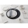 Porcelain dish for feeding Magistro Slate, 16 × 16 cm, white color