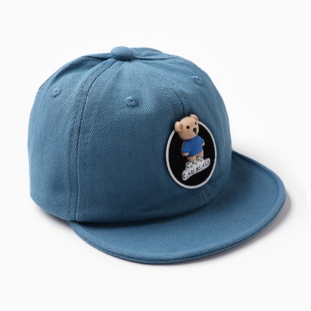 Cap "baseball cap" children, blue color, size 46-48