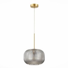 STL LUCE Sus. SL1154.303.01. Gran. 1x60 W, E27, 24.5x24.5x38 cm, brass color