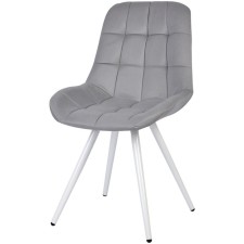 Dining stool Polini Home Verona Sm, color light gray-white