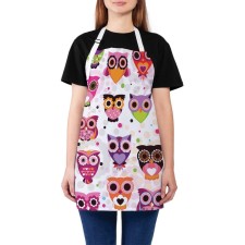 Apron of a kitchen with a photo print 