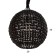 Ceiling light "Sukl" black 1x40W, E27, 41x41x47 cm