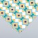 Scrapbooking paper "Mosaic" density 180 g 15.5x17 cm