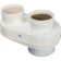 The chimney element Stout SCA-8080-230002, adapter for connecting pipes, DN80/80