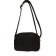 Cross-Bodi bag, 2 parts with lightning, black 24x7x17cm