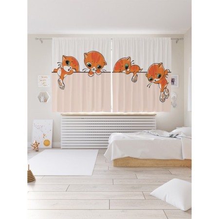 Photostes "Adventures of cats", oxford, size 145x180 cm, 2 pcs