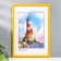 Photo frame plastic "Rainbow" 21x30 cm, yellow