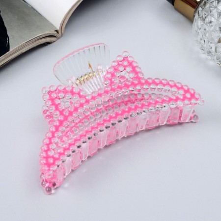 Hair crab "Helen Color" arc ears, 10 cm, mix