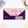 The envelope "Happy Birthday!" Cutting, embossing, bird