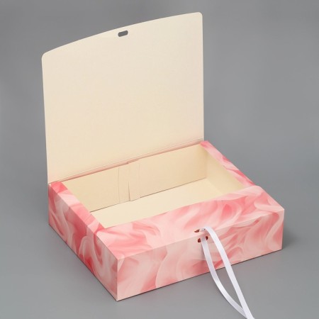 Gift folding box, packaging, “for you”, 31 x 24.5 x 8 cm-2
