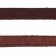 Leather leather single -layer long, 2 m x 2 cm, brown