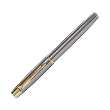 Handle Gift Roller in the leatherette case, hull silver, gold-1