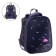 School backpack 38 x 30 x 16 cm, ergonomic back, stavia "flamingos mini", black/pink