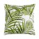 Decorative pillowcase 40x40 cm, tropics, green color, 100% cotton