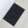 Rug giving moisture -drinking share, without edging, 38 × 58 cm, blue color