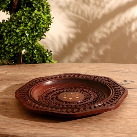 Branch dishwood 30.5x30.5x2.5 cm mix