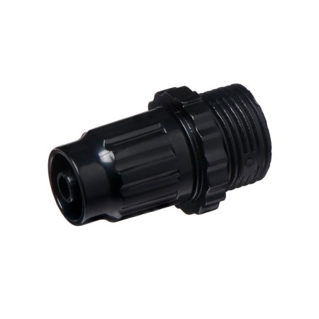 Connector for a drip tube, 6 mm, external thread 3/4 ", plastic, Greengo-1
