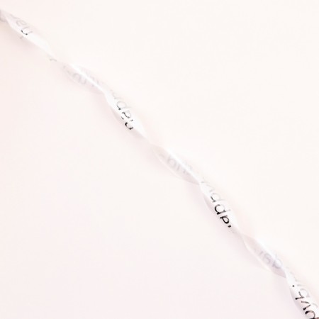Tape for decor and gifts, "Happy Birthday", White, 2 cm x 50 m-2