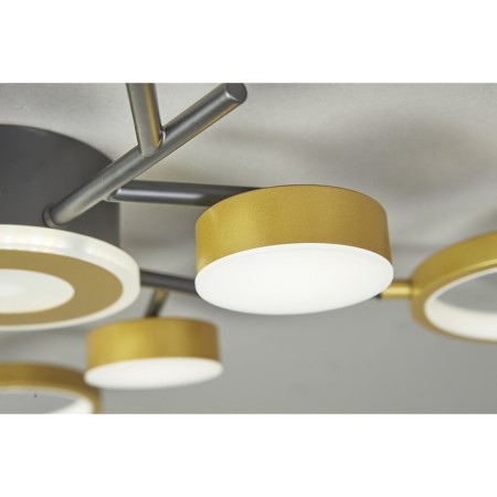 LED lamp 97W 5049lm 3000K-5700k, size 68x68x7 cm-5