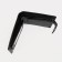 Male purse for magnet, department for bills, for maps, for coins, black color
