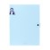 Folder-carte, A4, 4 departments, 600 μm, Erichkrause "Matt Manga", on the button, embossing "Sand", mix