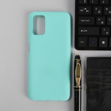 Pero cover for Samsung M52, silicone, turquoise
