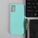 Pero cover for Samsung M52, silicone, turquoise