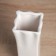 VAZ Coramics Table "Elegy" Elegy, 16.5x7 cm, white