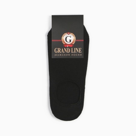 Male socks-abiderers, black color, size 25-27-3