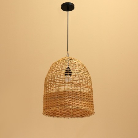 Ceiling Lamp from Rotan "Tri" 1x120W, E27, 35x35x43 cm-1